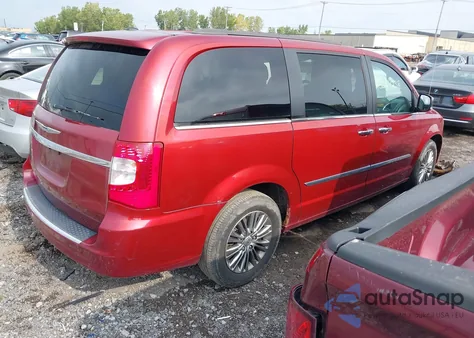 2014 Chrysler Town & Country Touring L from USA, damaged, VIN 2C4RC1CG1ER743645